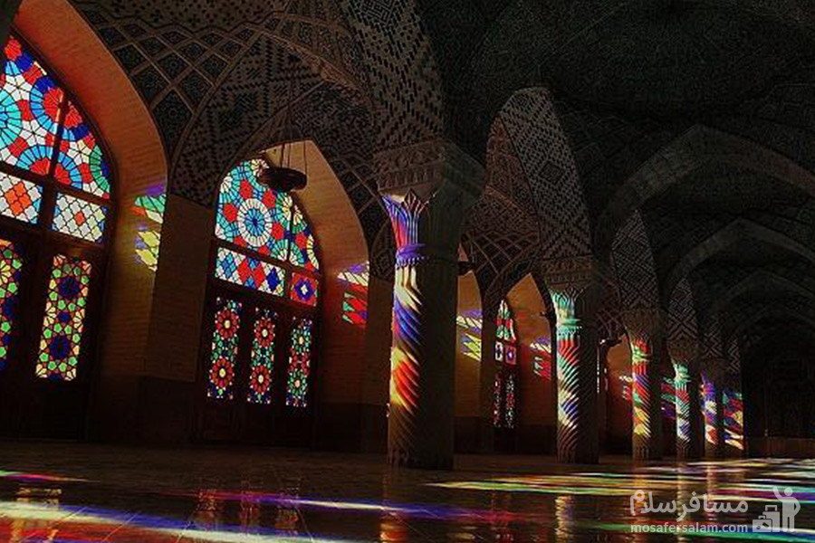 شبستان غربی مسجد نصیرالملک