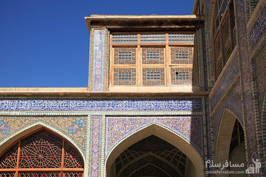 نمای بیرونی مسجد نصیرالملک