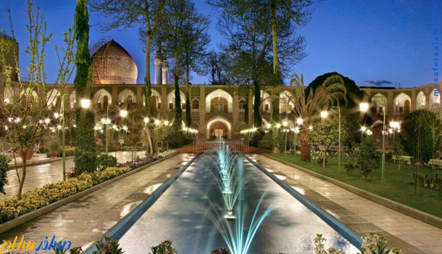 فضای باز هتل عباسی اصفهان