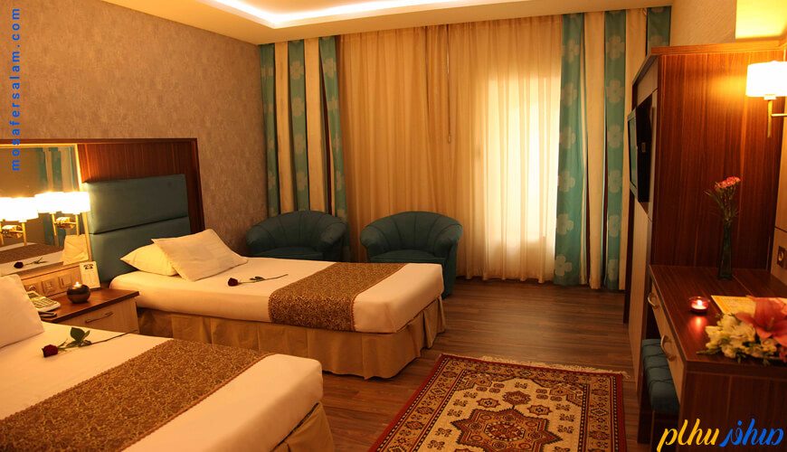 اتاق هتل پارسیان عالی قاپو اصفهان