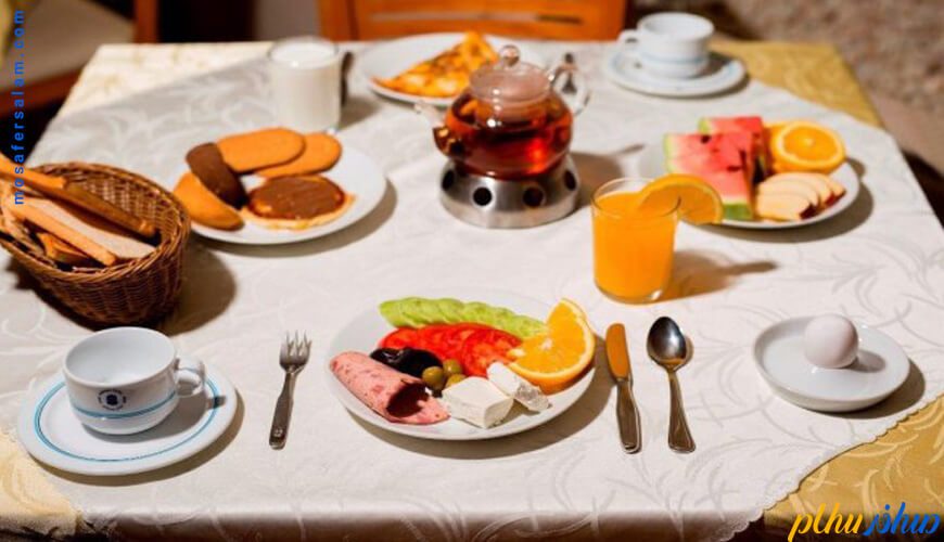 صبحانه هتل پیروزی اصفهان