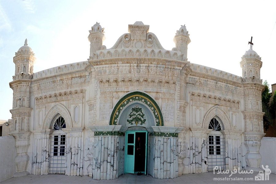 مسجد رنگونی ها - نمای بیرونی