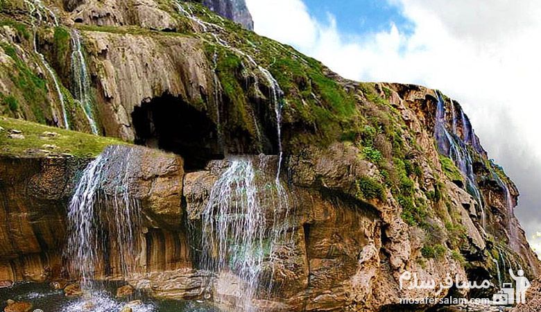Waterfall-of-Kemer-Doogh، آبشار کمر دوغ