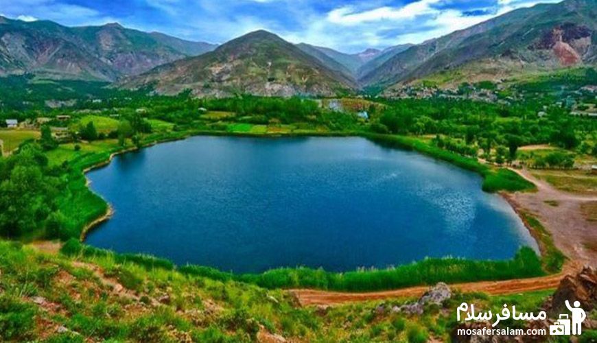 دریاچه اوان | زیباترین دریاچه های ایران 