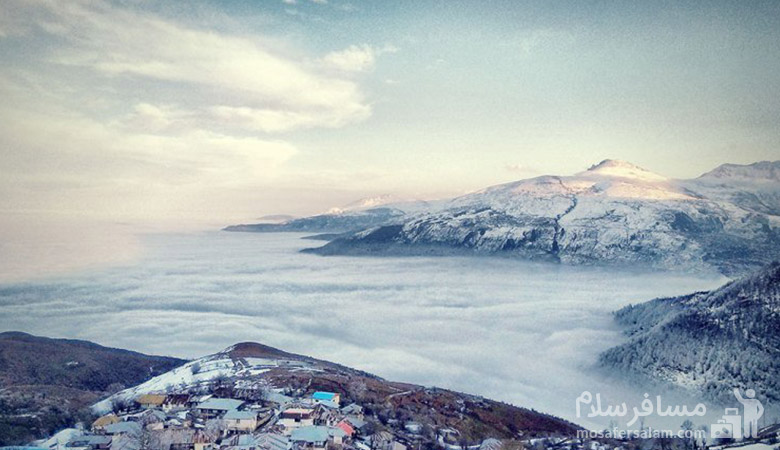زمستان ییلاق فیلبند، مناطق دیدنی شمال ایران