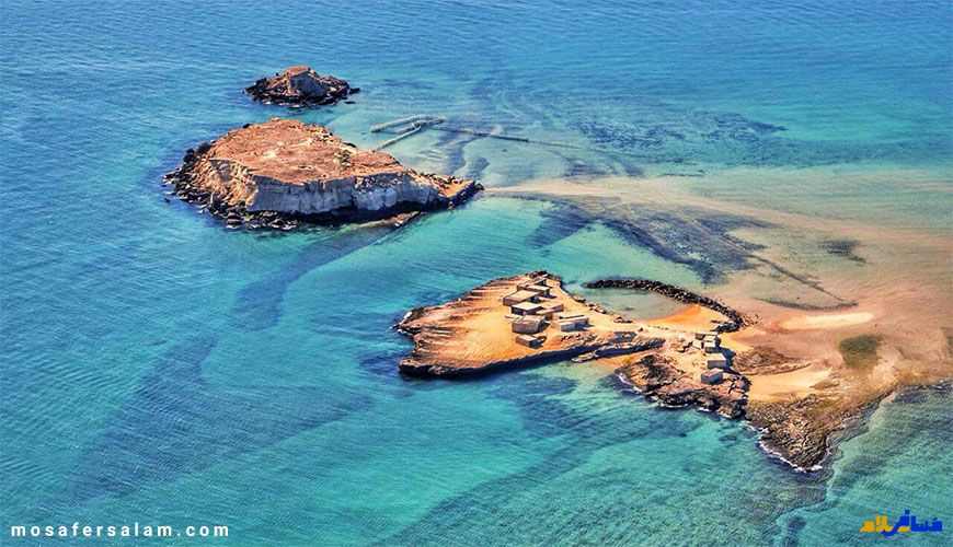 جزایر ناز، معجزه‌ای از جنس قدم زدن در میان دریا