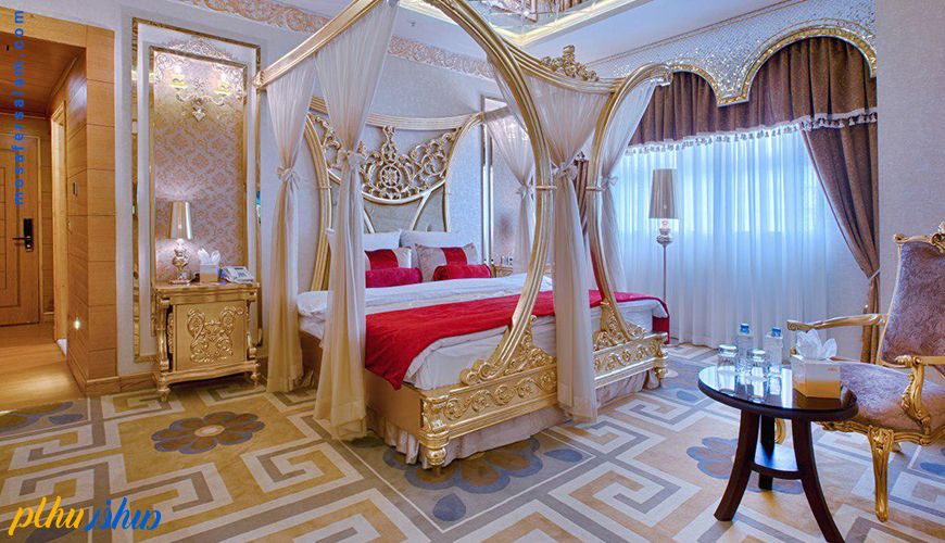 اتاق عروس و داماد در هتل مشهد